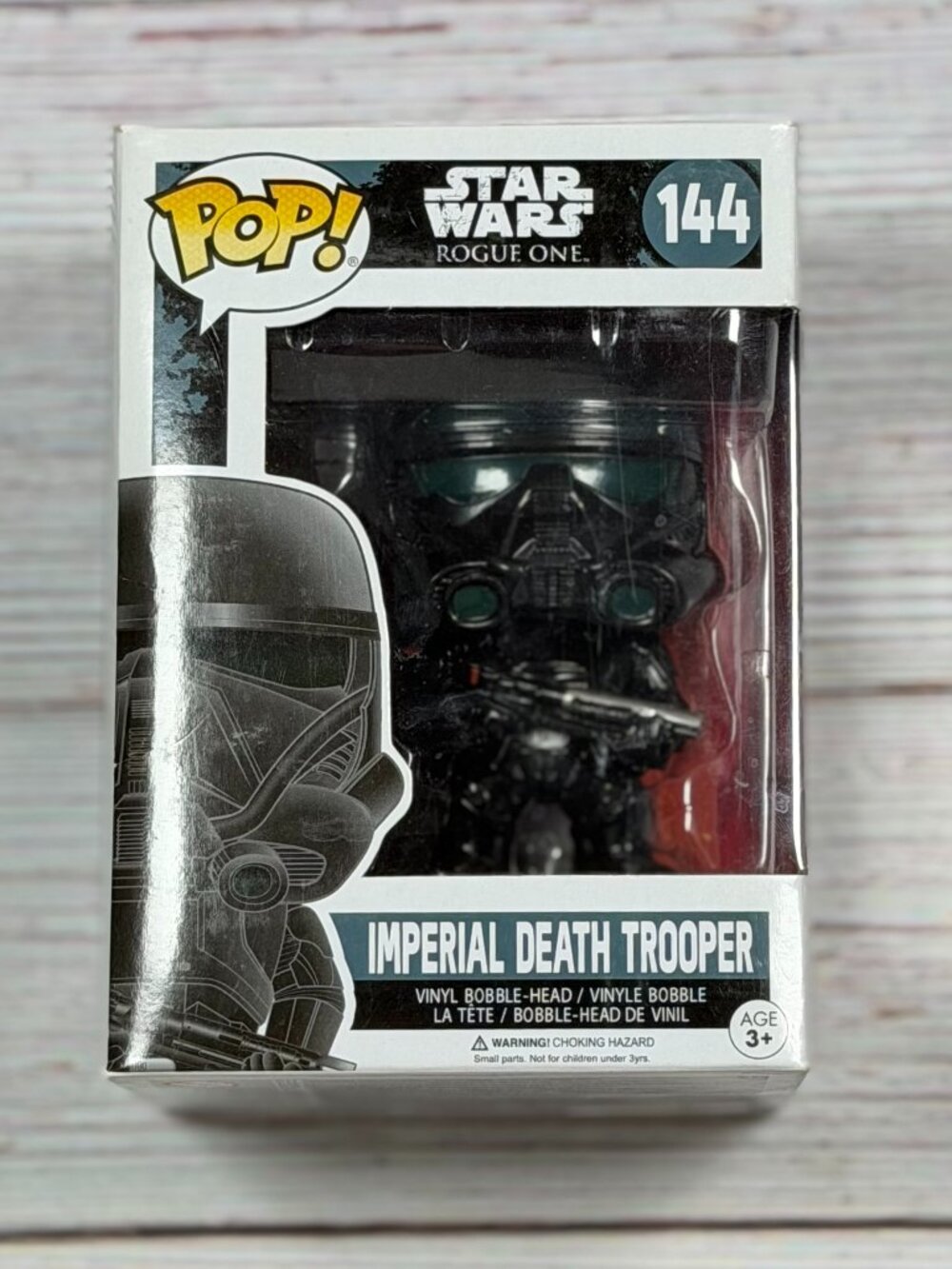 Funko Pop! Star Wars Rogue One Imperial Death Trooper #144 Vinyl Bobble-Head